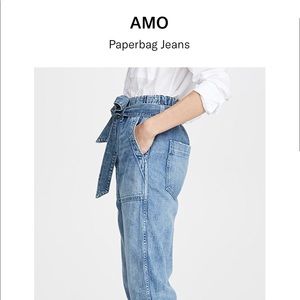 AMO Paperbag jeans